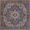 Persian Bazaar - Camelot - Morgana 48x48 Vintage Vinyl Floorcloth