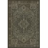 Persian Bazaar - Camelot - The Black Knight 20x30 Vintage Vinyl Floorcloth