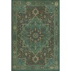 Persian Bazaar - Camelot - The Holy Grail 38x56 Vintage Vinyl Floorcloth