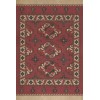 Persian Bazaar - Chuval Gul - Nazar 20x30 Vintage Vinyl Floorcloth
