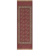 Persian Bazaar - Chuval Gul - Nazar 36x115 Vintage Vinyl Floorcloth