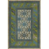 Persian Bazaar - Daghestan - Babki 24x36 Vintage Vinyl Floorcloth