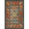 Persian Bazaar - Daghestan - Raduga 24x36 Vintage Vinyl Floorcloth
