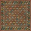 Persian Bazaar - Daghestan - Vedma 72x72 Vintage Vinyl Floorcloth