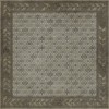 Persian Bazaar - Daghestan - Vokzal 96x96 Vintage Vinyl Floorcloth