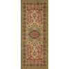 Persian Bazaar - Farahan - Mehr 36x90 Vintage Vinyl Floorcloth