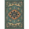 Persian Bazaar - Farahan - Ziba 24x36 Vintage Vinyl Floorcloth