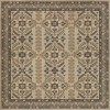 Persian Bazaar - Hamadan - Babayani 60x60 Vintage Vinyl Floorcloth