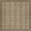 Persian Bazaar - Hamadan - Babayani 96x96 Vintage Vinyl Floorcloth