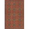 Persian Bazaar - Hamadan - Memnu 72x108 Vintage Vinyl Floorcloth