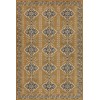 Persian Bazaar - Hamadan - Noor 72x108 Vintage Vinyl Floorcloth