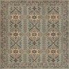 Persian Bazaar - Hamadan - Sadiq 72x72 Vintage Vinyl Floorcloth