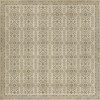 Persian Bazaar - Hamadan - Yasmine 120x120 Vintage Vinyl Floorcloth