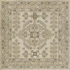 Persian Bazaar - Hamadan - Yasmine 36x36 Vintage Vinyl Floorcloth