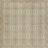Persian Bazaar - Hamadan - Yasmine 96x96 Vintage Vinyl Floorcloth