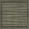 Persian Bazaar - Kintala - Dariav 120x120 Vintage Vinyl Floorcloth