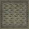 Persian Bazaar - Kintala - Dariav 96x96 Vintage Vinyl Floorcloth