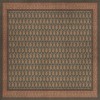 Persian Bazaar - Kintala - Drabarni 120x120 Vintage Vinyl Floorcloth