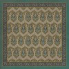 Persian Bazaar - Kintala - Kesali 36x36 Vintage Vinyl Floorcloth