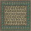 Persian Bazaar - Kintala - Kesali 72x72 Vintage Vinyl Floorcloth