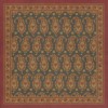 Persian Bazaar - Kintala - Lolo 36x36 Vintage Vinyl Floorcloth