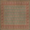 Persian Bazaar - Kintala - Mora 72x72 Vintage Vinyl Floorcloth