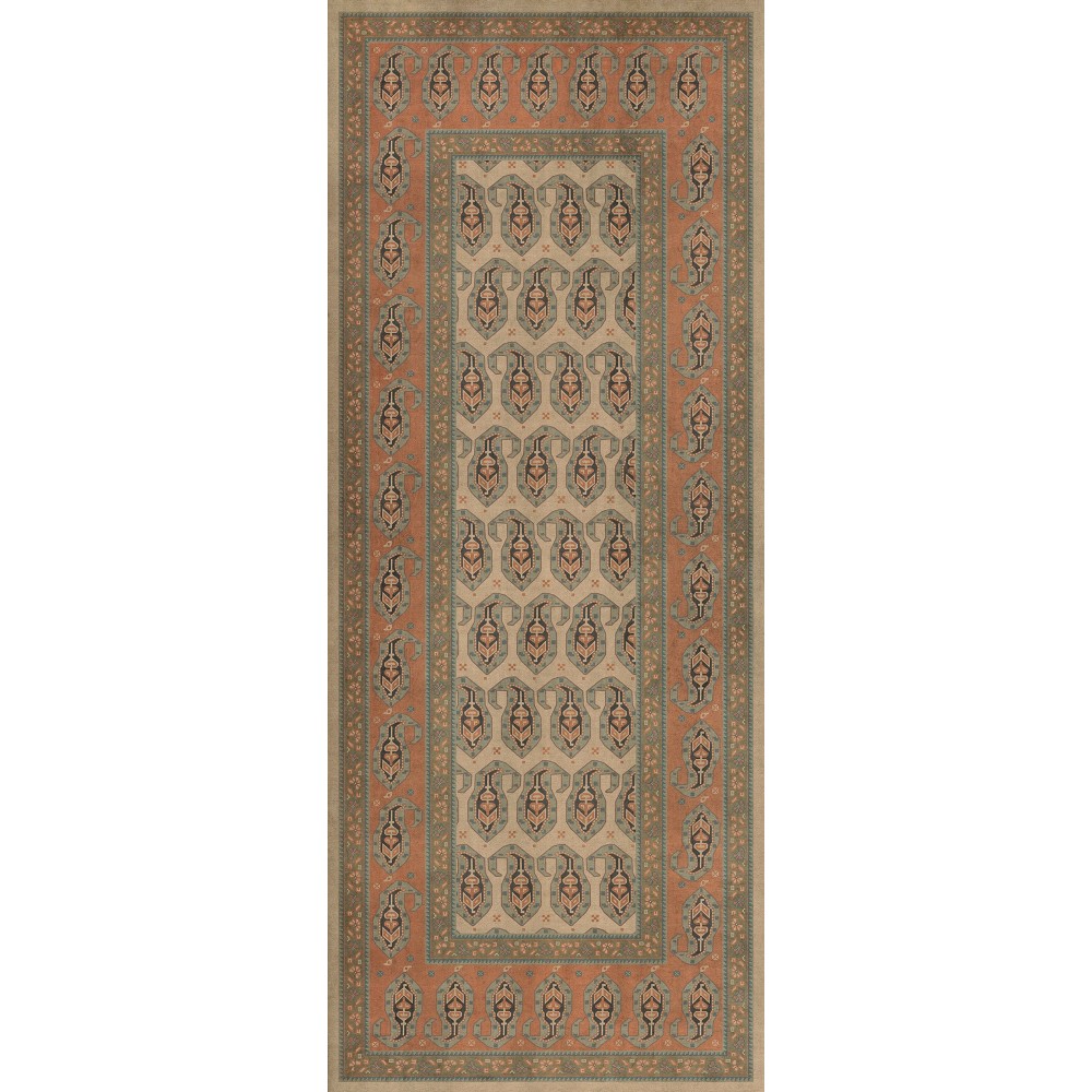 Persian Bazaar - Kintala - Rakli 36x90 Vintage Vinyl Floorcloth