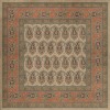 Persian Bazaar - Kintala - Rakli 48x48 Vintage Vinyl Floorcloth