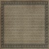 Persian Bazaar - Kintala - Spiuni 120x120 Vintage Vinyl Floorcloth