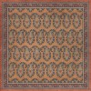 Persian Bazaar - Kintala - Svata 36x36 Vintage Vinyl Floorcloth