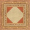 Persian Bazaar - Lombalo - Anoush 120x120 Vintage Vinyl Floorcloth