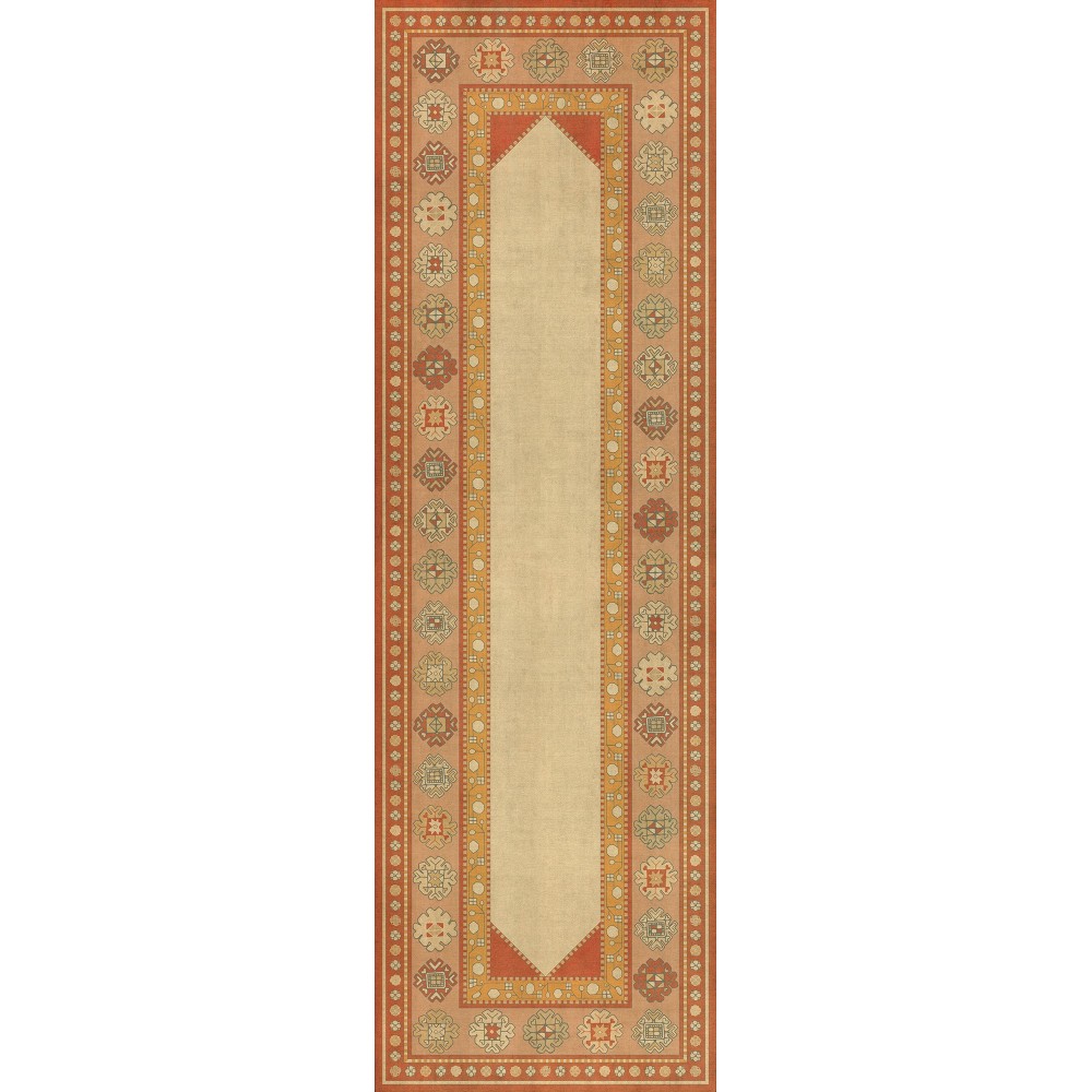 Persian Bazaar - Lombalo - Anoush 36x115 Vintage Vinyl Floorcloth