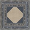 Persian Bazaar - Lombalo - Gradaren 96x96 Vintage Vinyl Floorcloth