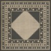 Persian Bazaar - Lombalo - Kami 36x36 Vintage Vinyl Floorcloth