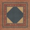 Persian Bazaar - Lombalo - Kohar 120x120 Vintage Vinyl Floorcloth