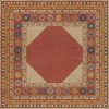 Persian Bazaar - Lombalo - Nareh 72x72 Vintage Vinyl Floorcloth