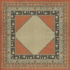 Persian Bazaar - Lombalo - Nazeli 36x36 Vintage Vinyl Floorcloth