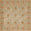 Persian Bazaar - Samarkand - Bahora 72x72 Vintage Vinyl Floorcloth