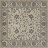 Persian Bazaar - Samarkand - Kul Rang 60x60 Vintage Vinyl Floorcloth