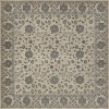 Persian Bazaar - Samarkand - Kul Rang 72x72 Vintage Vinyl Floorcloth
