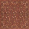 Persian Bazaar - Samarkand - Lola 72x72 Vintage Vinyl Floorcloth