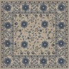 Persian Bazaar - Samarkand - Okean 48x48 Vintage Vinyl Floorcloth