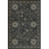 Persian Bazaar - Samarkand - Qora 20x30 Vintage Vinyl Floorcloth