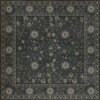 Persian Bazaar - Samarkand - Qora 60x60 Vintage Vinyl Floorcloth