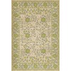 Persian Bazaar - Samarkand - Yashil 52x76 Vintage Vinyl Floorcloth