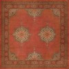 Persian Bazaar - Tabriz - Amesha 60x60 Vintage Vinyl Floorcloth