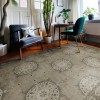 Persian Bazaar - Tabriz - Daeva 70x102 Vintage Vinyl Floorcloth