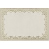 English Library – Acquisition 24x36 Vintage Vinyl Floorcloth