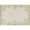 English Library – Opera Omnia 14x20 Vintage Vinyl Floorcloth