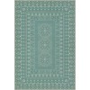 Folk Art Museum - Embroidery - A Rain of Melody 38x56 Vintage Vinyl Floorcloth